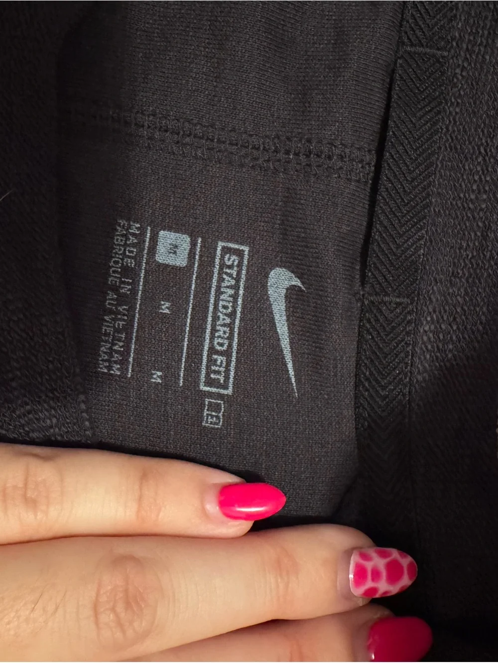 Nike Black Long Sleeve Crewneck Top